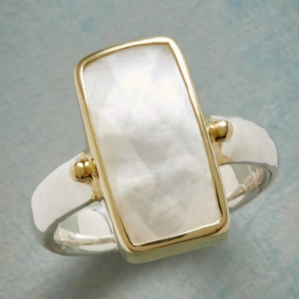 Anillo Bohemio Geométrico Moda