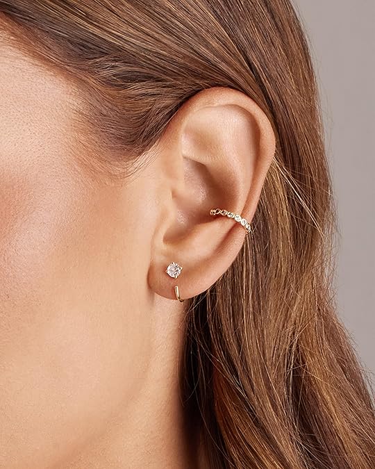 Pendientes Aro con Brillante