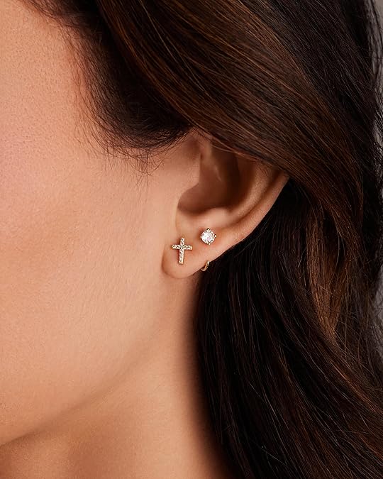 Pendientes Aro con Brillante