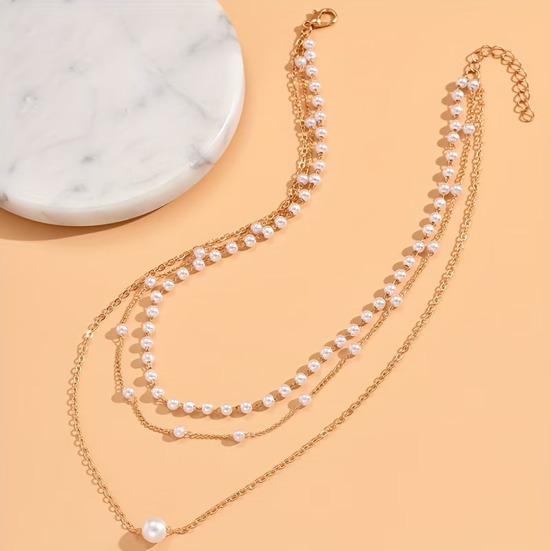 Conjunto de Collares en Capas