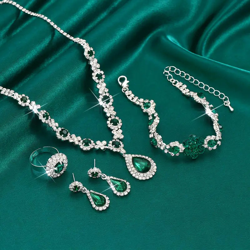 Conjunto de Joyería Brillante