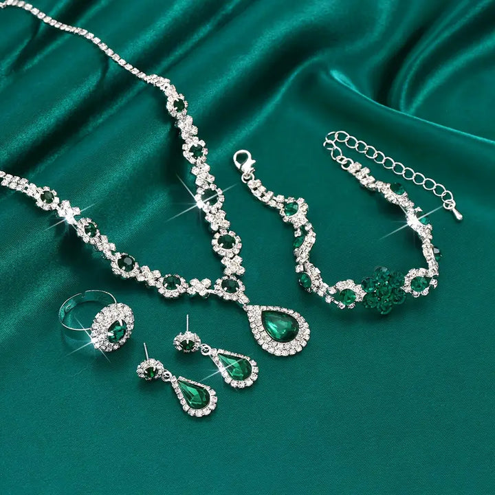 Conjunto de Joyería Brillante