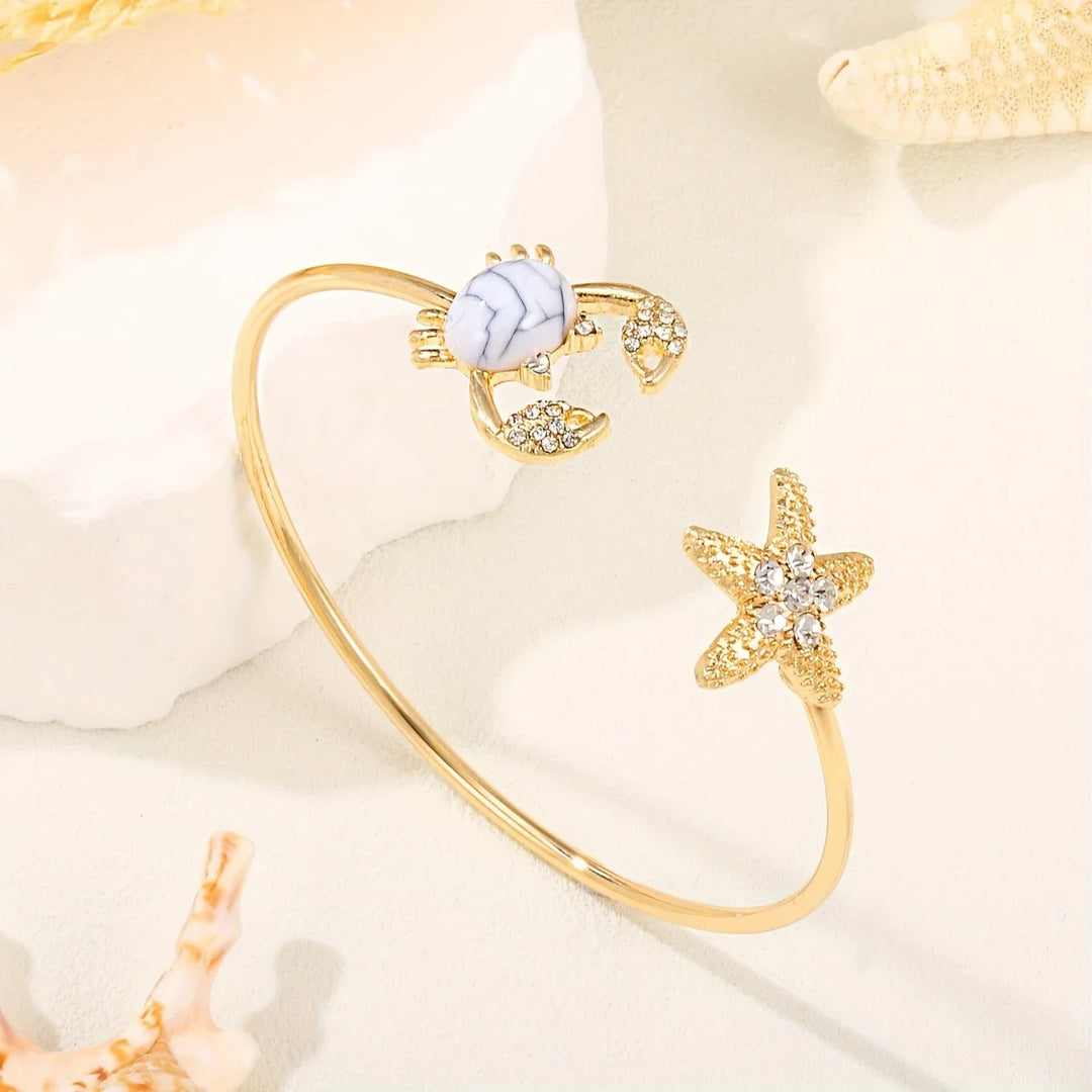 Anillo de Oro de Cancrejo Ajustable
