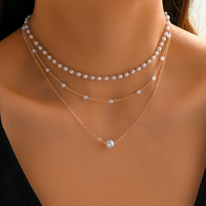 Conjunto de Collares en Capas