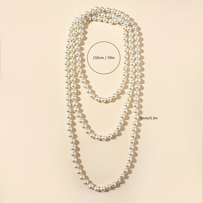 Collar Doble Perla Sin Tiempo