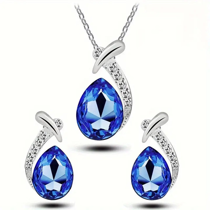 Set de joyas clásica elegancia sirena