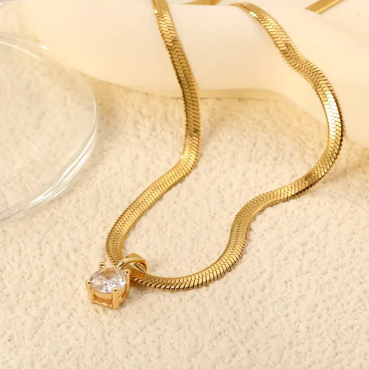 Collar Serpiente Solitario