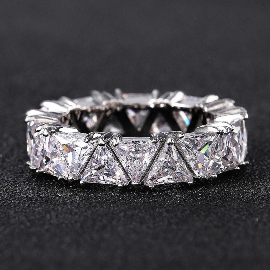 Anillo Vintage Piedra Triangular