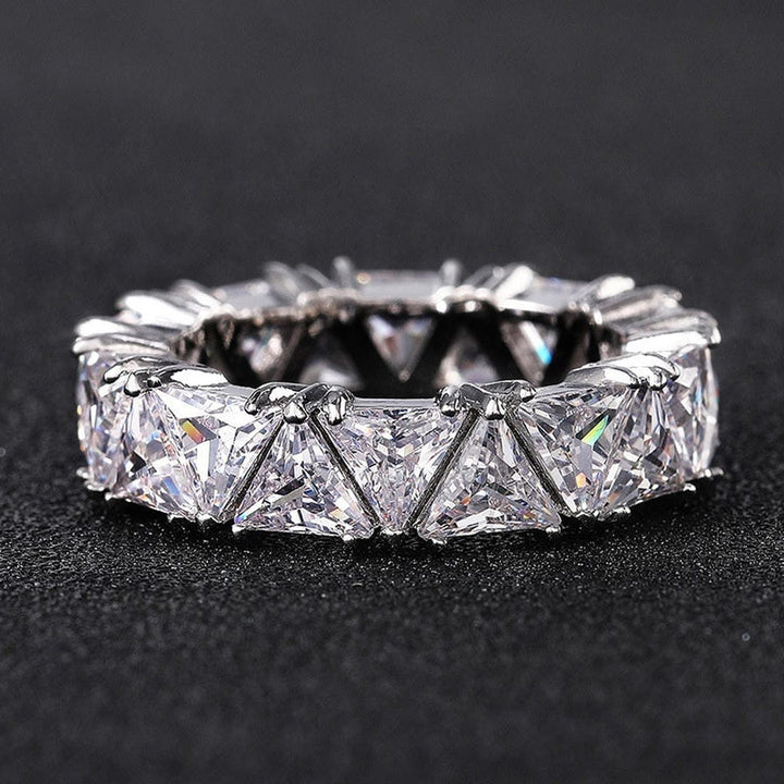 Anillo Vintage Piedra Triangular