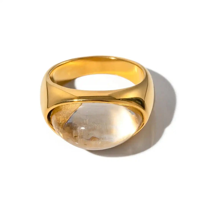 Anillo Piedra Natural Único