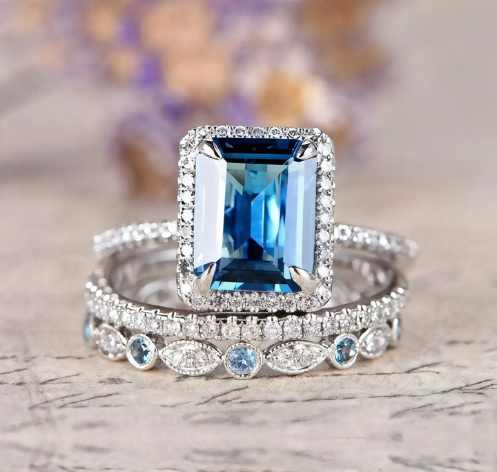 Set de Anillo de Turquesa