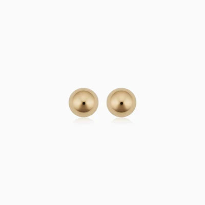 Pendientes Bolita Dorados