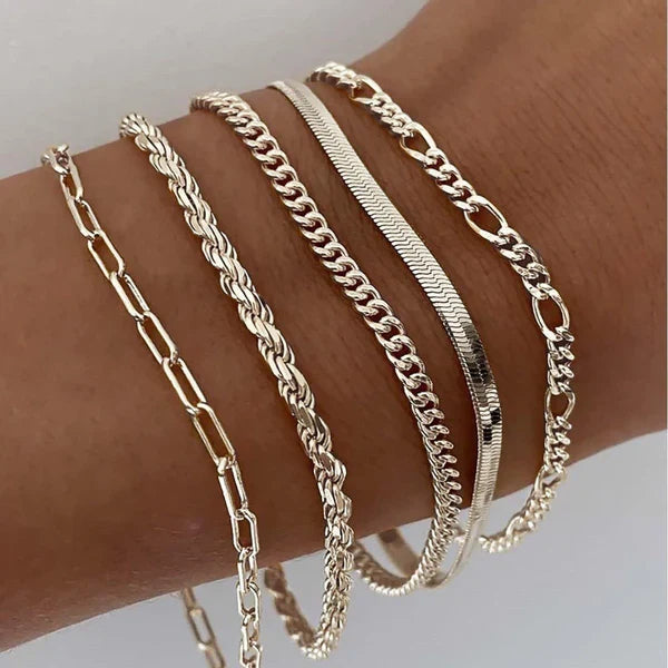 Set de Cinco Pulseras