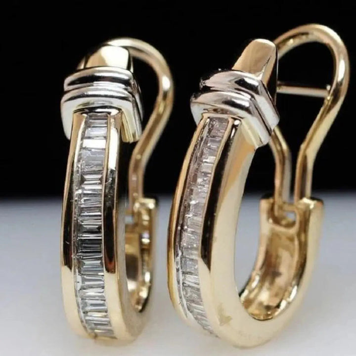 Pendientes Clásicos Brillantes