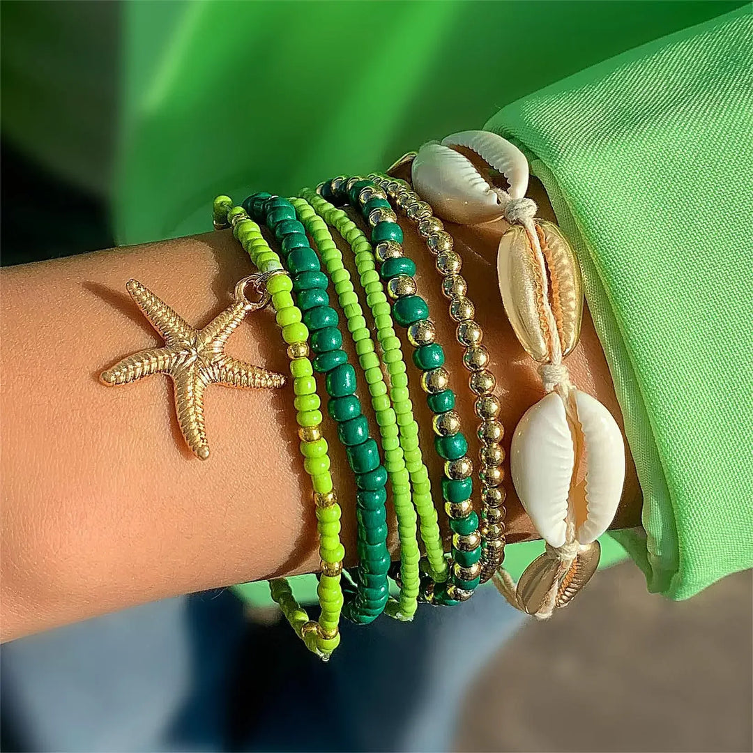 Conjunto Boho con Playa y Concha