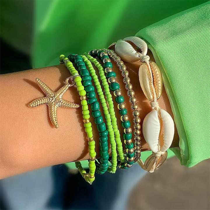Conjunto Boho con Playa y Concha
