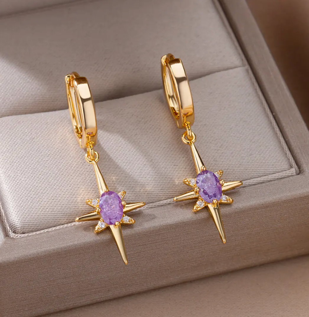 Pendientes de aro de Oro