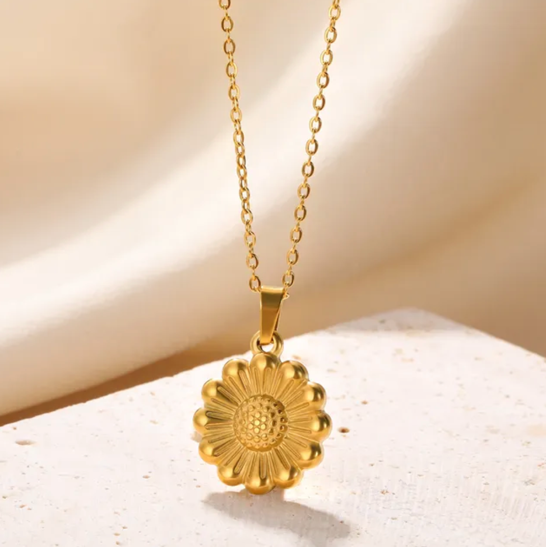 Collar margarita de Oro