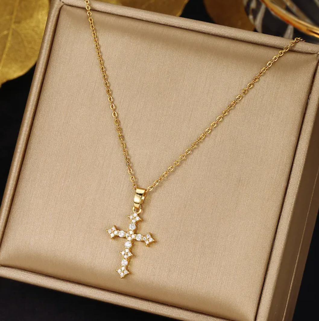 Collar de Oro de con pequeña