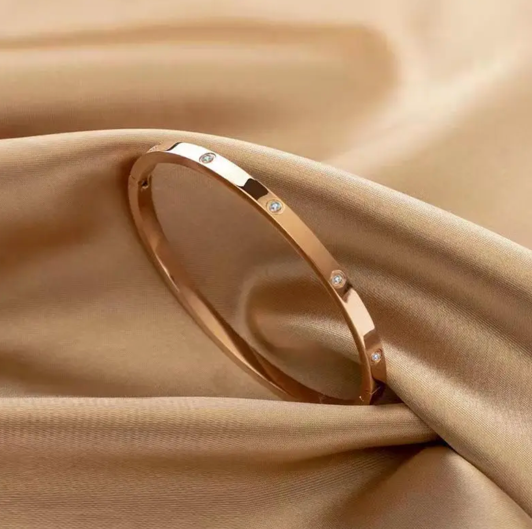 Pulsera maciza de Oro