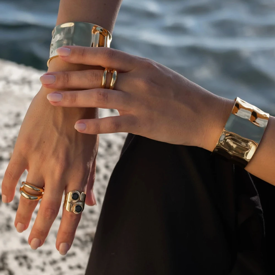Pulsera de Oro estilo mediterráneo