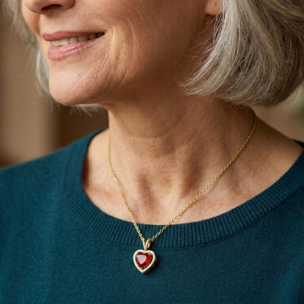 Collar Carmesí Clásico