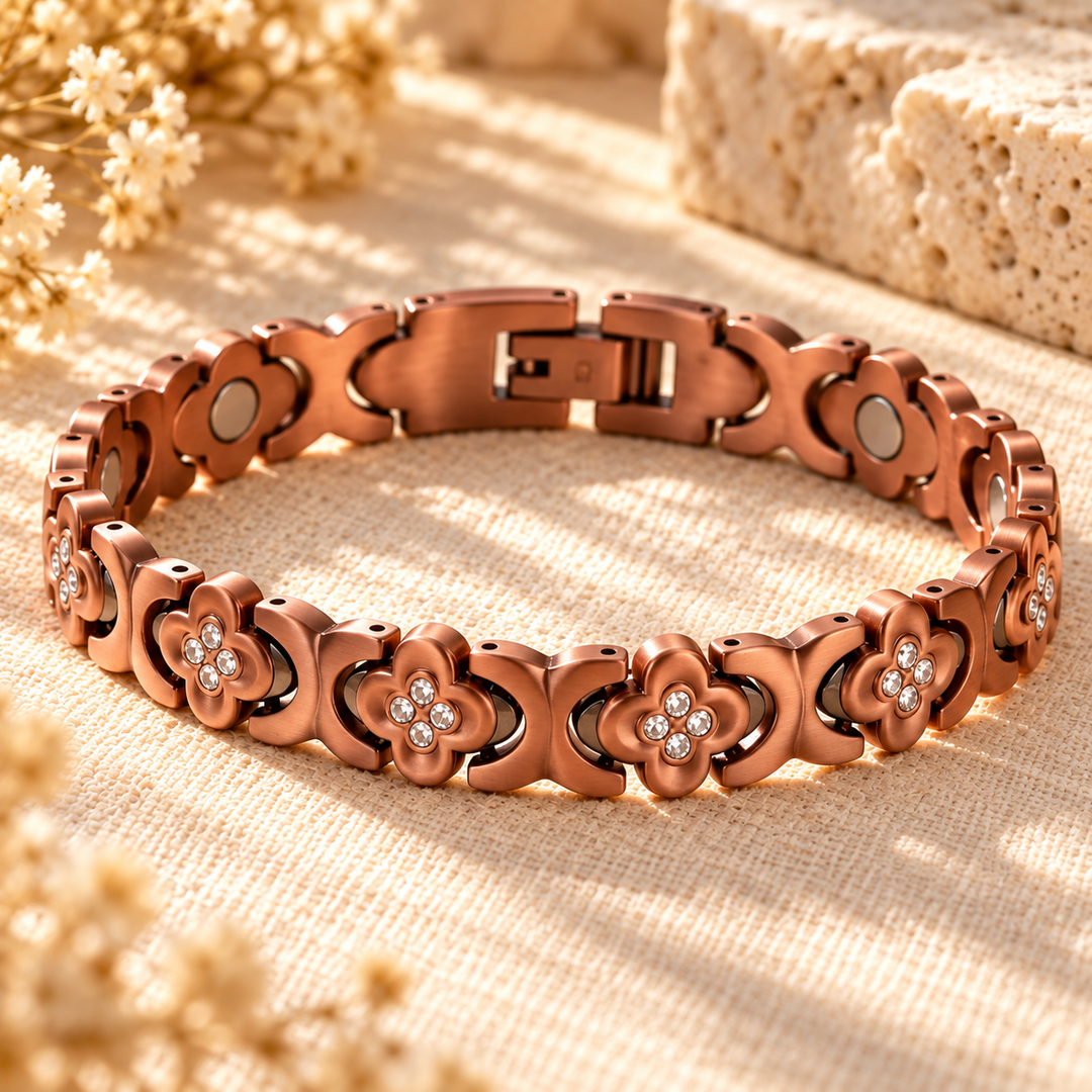 Pulsera de Cobre Trébol