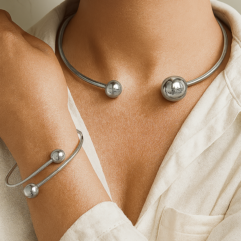 Conjunto Gargantilla y Brazalete