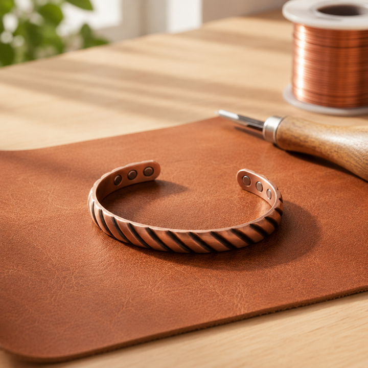 Pulsera de Cobre Hélice