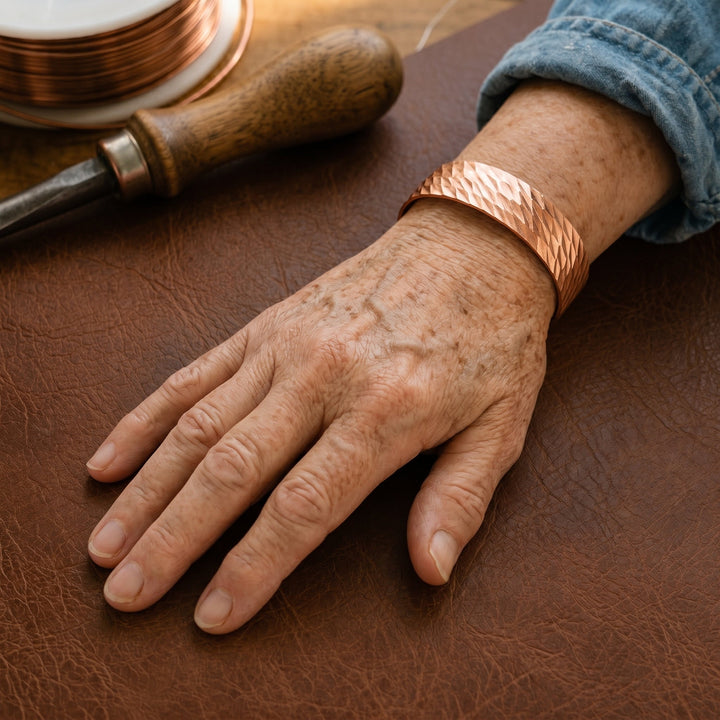 Pulsera de Cobre Faceta