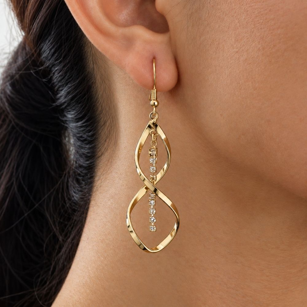 Pendientes Espiral de Oro
