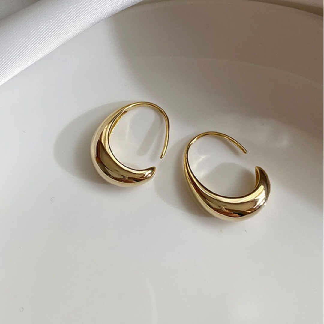Pendientes Modernos Dorados
