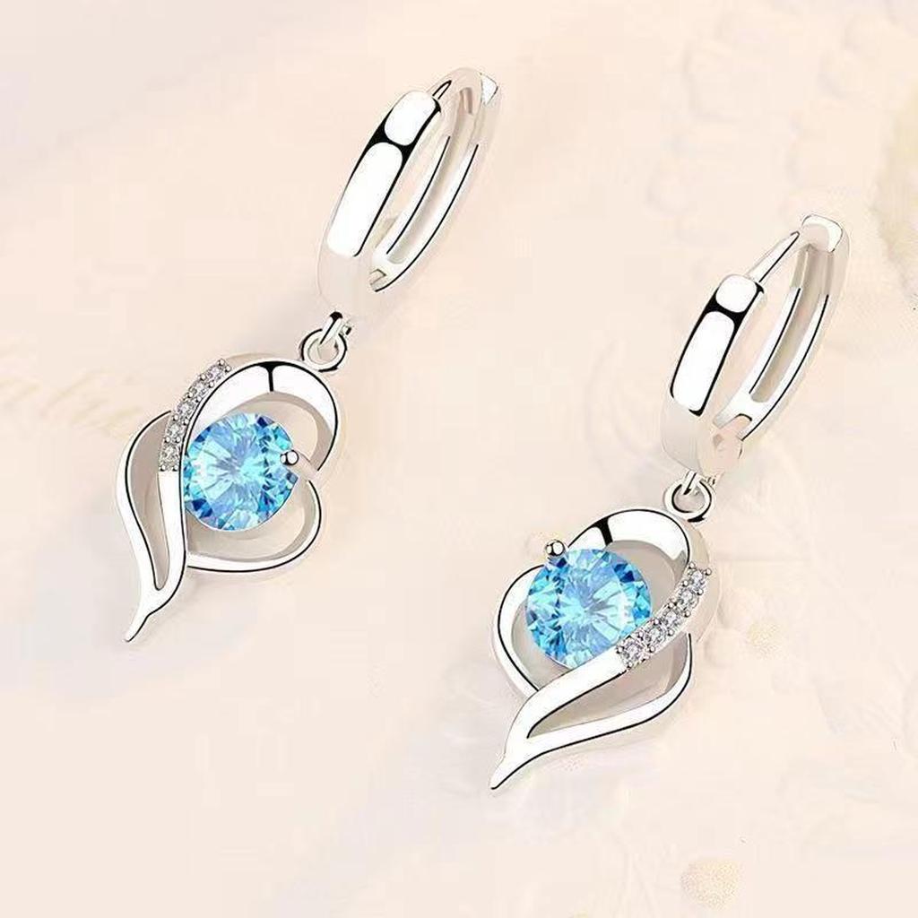 Pendientes Corazón Gota