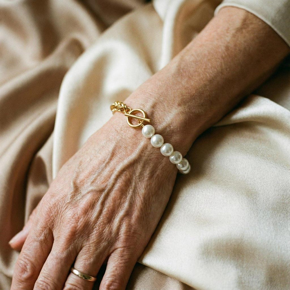 Pulsera Margaritas Doradas