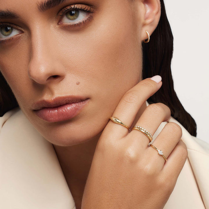 Anillo Estrella Dorado