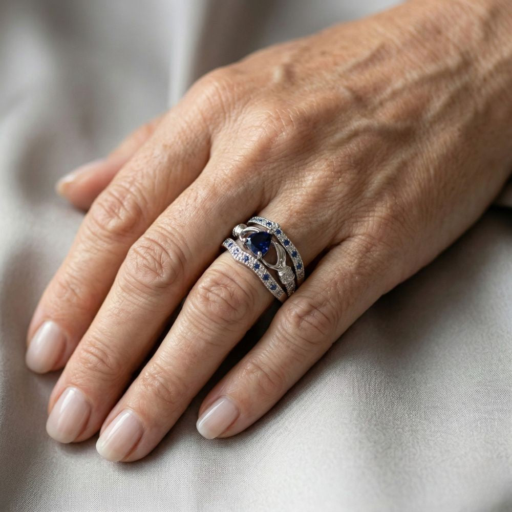 Anillo Azul Eterno