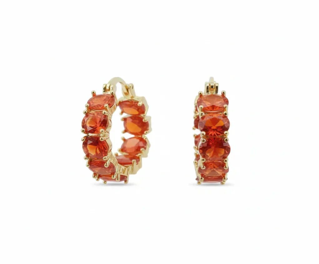 Pendientes Crown Oro