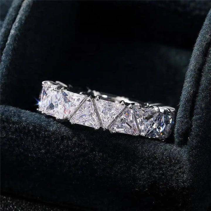 Anillo Vintage Piedra Triangular