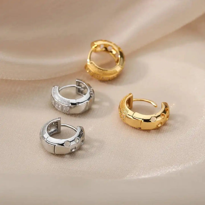 Aros con Circonitas Atemporales