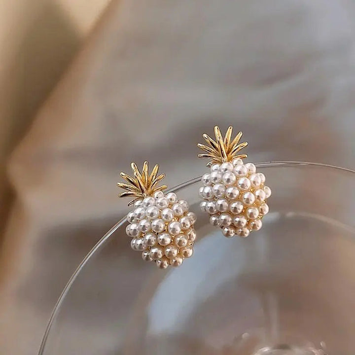 Pendientes Piña de Perlas