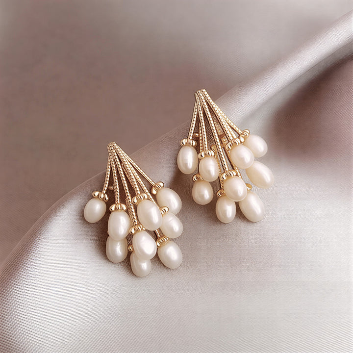Pendientes Perla Lluvia