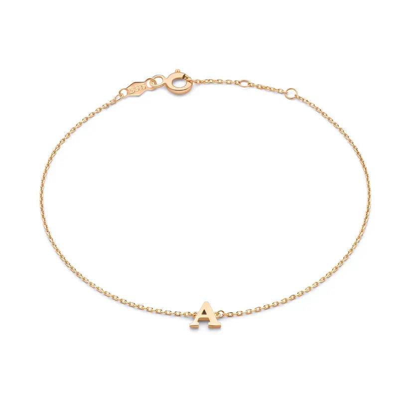 Pulsera Inicial Dorada
