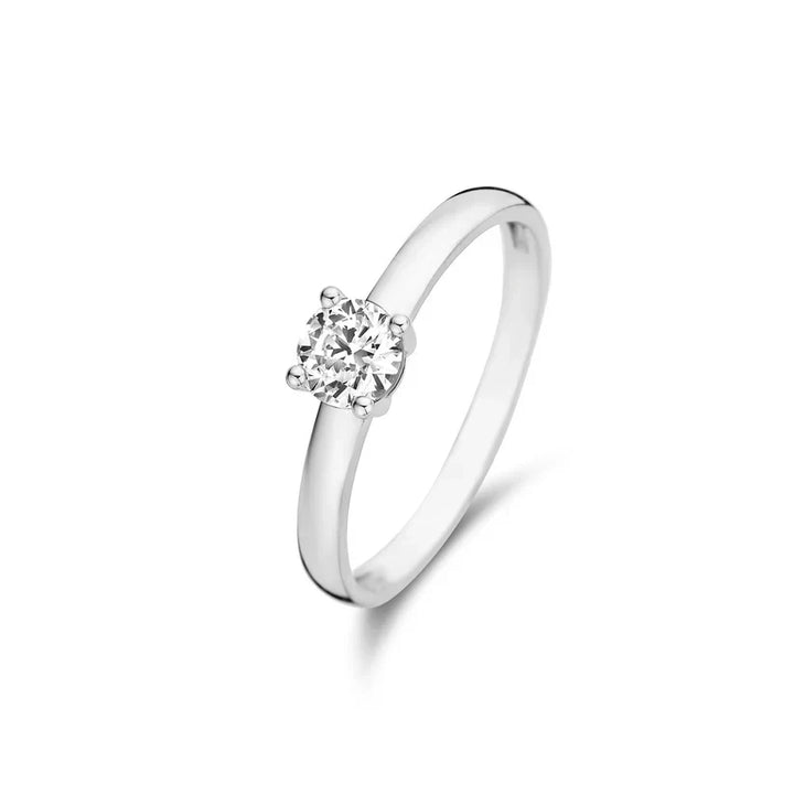 Anillo Solitario Delicado