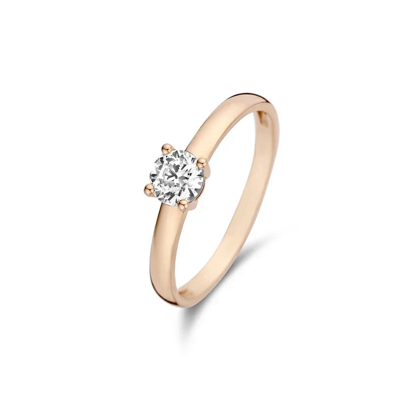 Anillo Solitario Delicado