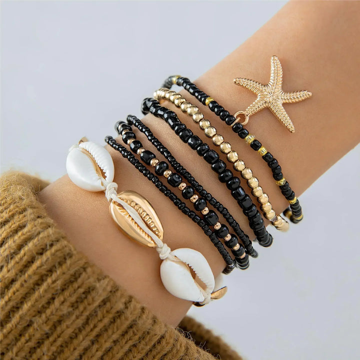 Conjunto Boho con Playa y Concha