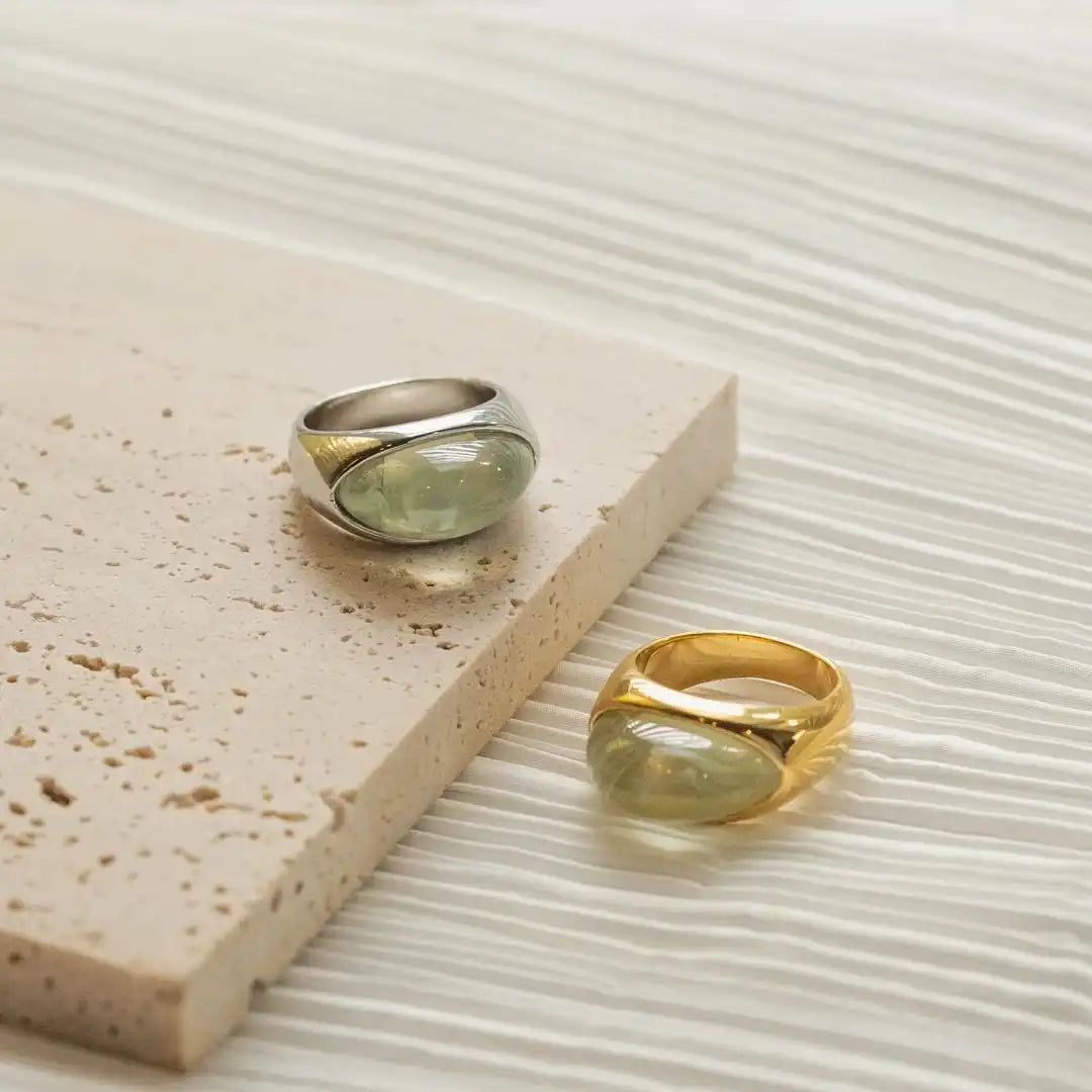 Anillo Piedra Natural Único