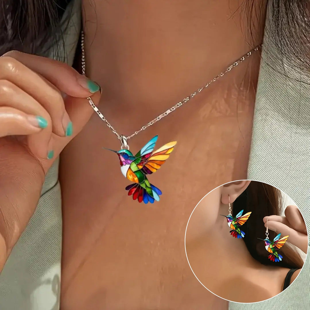 Collar Colibrí Multicolor