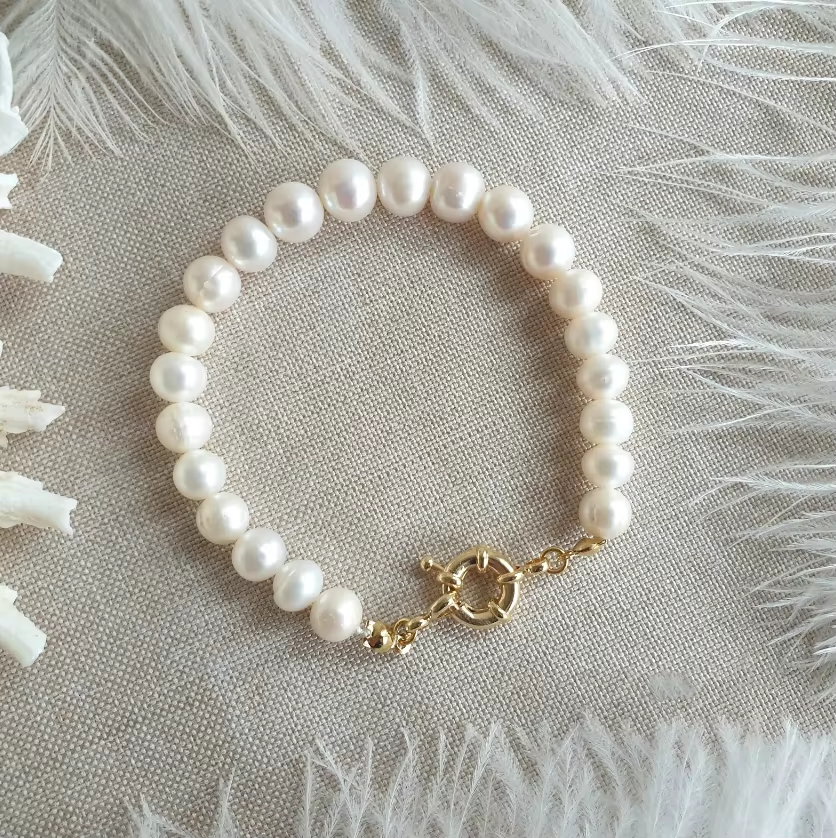 Pulseras Vintage con Perla