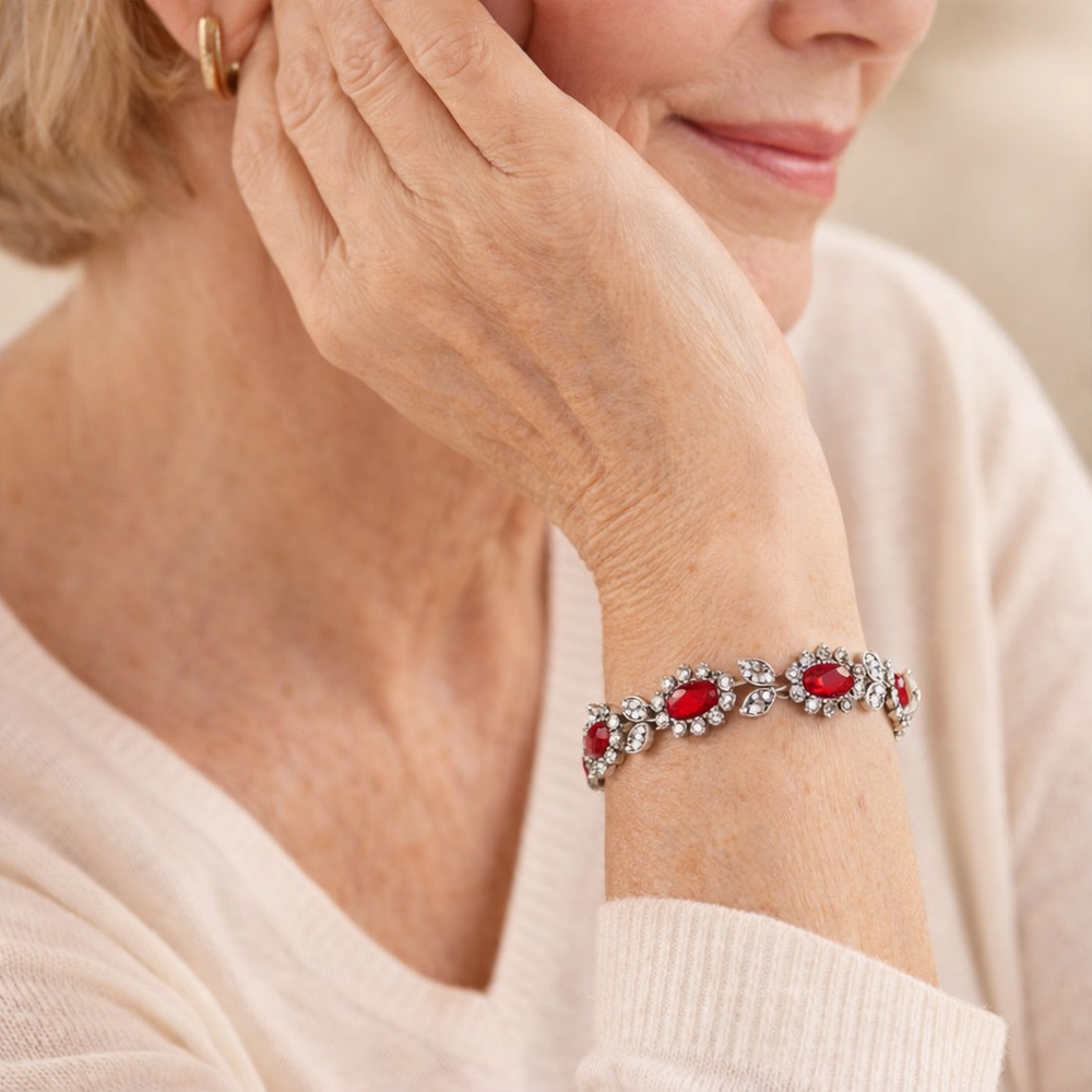 Pulsera Rojo Noche