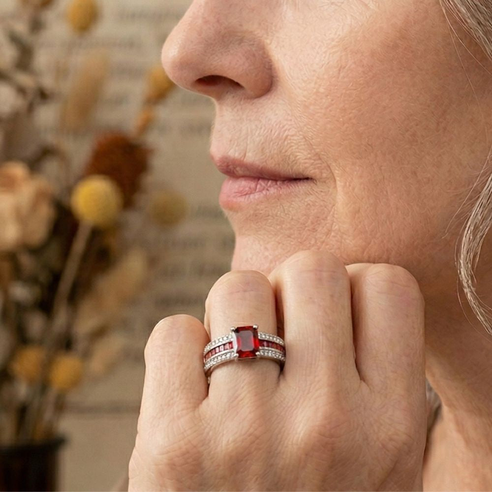 Anillo Rojo Intenso